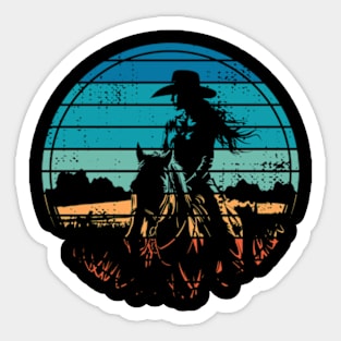 Horseback Riding Sticker